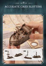 Lade das Bild in den Galerie-Viewer, Book Nook - 3D Miniaturhaus - DIY - BV02-010 - Riddle on the Seabed inkl. Licht
