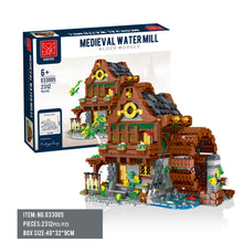 Lade das Bild in den Galerie-Viewer, Mork 033005 - Mittelalterliche Wassermühle - Neu - 2312 Teile - OVP
