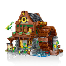 Lade das Bild in den Galerie-Viewer, Mork 033005 - Mittelalterliche Wassermühle - Neu - 2312 Teile - OVP
