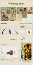 Lade das Bild in den Galerie-Viewer, Book Nook - 3D Miniaturhaus - DIY- BV02-007 - Secret World of the Forest inkl. Licht
