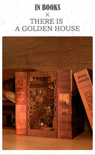 Lade das Bild in den Galerie-Viewer, Book Nook - 3D Miniaturhaus - DIY - SL-09 - Scholar's Dream  inkl. Licht
