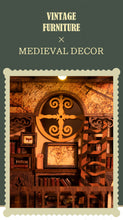 Lade das Bild in den Galerie-Viewer, Book Nook - 3D Miniaturhaus - DIY - SL-09 - Scholar's Dream  inkl. Licht
