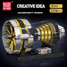 Lade das Bild in den Galerie-Viewer, Mould King 10141 - Aircraft Engine - Flugzeugmotor - Neu - 2256 Teile - OVP
