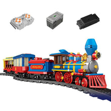 Lade das Bild in den Galerie-Viewer, Mould King 12004 - RC Dream Train mit Motor und Schienen - Neu - 1502 Teile - OVP
