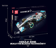 Lade das Bild in den Galerie-Viewer, Mould King 13171 - Formel 1 AMG Rennwagen inkl. Motor und RC - Neu - 1257 Teile - OVP
