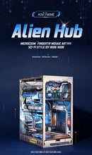 Lade das Bild in den Galerie-Viewer, Book Nook - 3D Miniaturhaus - DIY - SL-15 - Alien HUB inkl. Licht
