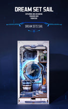 Lade das Bild in den Galerie-Viewer, Book Nook - 3D Miniaturhaus - DIY - SL-15 - Alien HUB inkl. Licht
