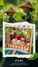 Lade das Bild in den Galerie-Viewer, Book Nook - 3D Miniaturhaus - DIY - SL-32 - Happy Moments inkl. Licht
