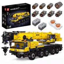 Lade das Bild in den Galerie-Viewer, Mould King 17073 - LTM 1100 Mobiler Kran inkl. Motor und RC - Neu - 3218 Teile - OVP
