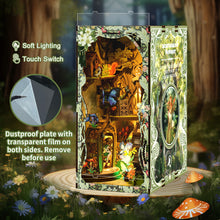 Lade das Bild in den Galerie-Viewer, Book Nook - 3D Miniaturhaus - DIY- BV02-007 - Secret World of the Forest inkl. Licht
