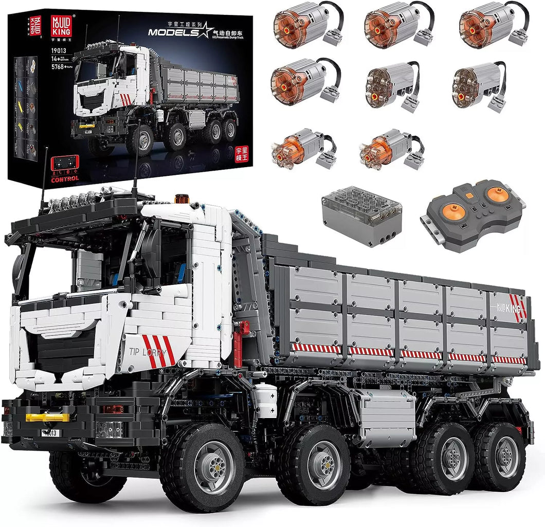 Mould King 19013 - LKW Kipplaster - Neu - 5768 Teile inkl. RC und Motor - OVP