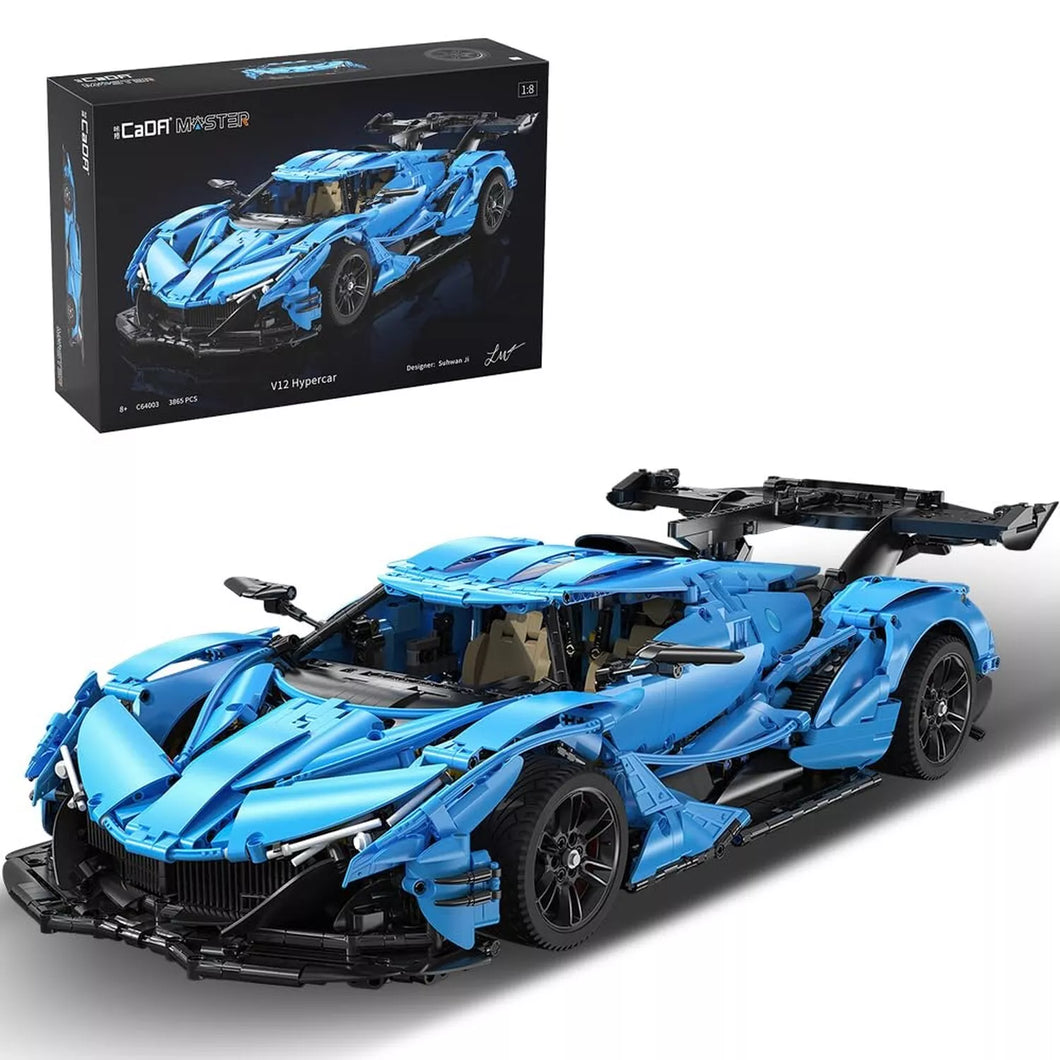 Cada C64003 - Gumpert Apolle Hypercar 1:8 - Neu - 3865 Teile - OVP