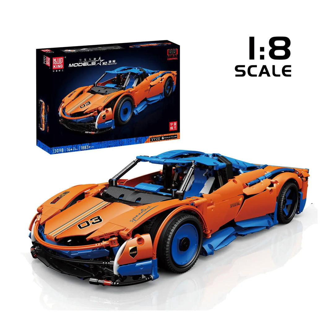 Mould King 13098 - Speedtail - Motor&RC - Neu - 1883 Teile - OVP