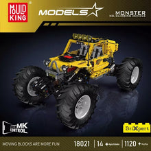 Lade das Bild in den Galerie-Viewer, Mould King 18021 - Off-Road Climbing Car - Neu - 1120 Teile inkl. RC und Motor - OVP
