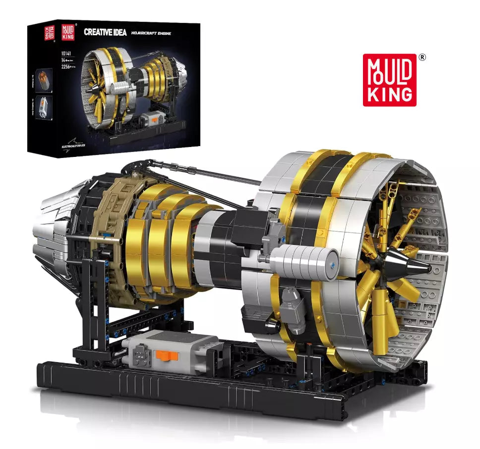 Mould King 10141 - Aircraft Engine - Flugzeugmotor - Neu - 2256 Teile - OVP