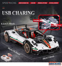 Lade das Bild in den Galerie-Viewer, Mould King 13060 - Pagani Zonda R inkl. Motor und RC - Neu - 2299 Teile - OVP
