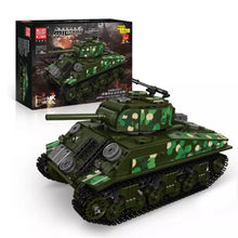 Lade das Bild in den Galerie-Viewer, Mould King 20024 - Sherman Panzer - Neu - 1000 Teile - RC - OVP
