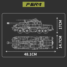 Lade das Bild in den Galerie-Viewer, Mould King 20031 - DANA Self propelled Howizer - Neu - 1923 Teile - OVP
