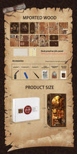 Lade das Bild in den Galerie-Viewer, Book Nook - 3D Miniaturhaus - DIY- BV02-009 - Royal Seamer inkl. Licht
