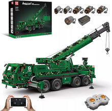 Lade das Bild in den Galerie-Viewer, Mould King 20009 - Bergungskran inkl. Motor und RC - Neu - 5539 Teile - OVP
