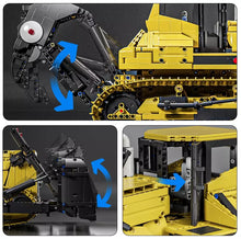 Lade das Bild in den Galerie-Viewer, Mould King 17049 - Bulldozer / Raupe inkl. Motor und RC - Neu - 3774 Teile - OVP
