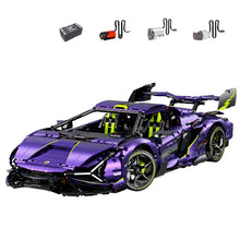 Lade das Bild in den Galerie-Viewer, Guly/Kbox - 10635 - Lamborghini Purple Bull - Neu - 3654 Teile - OVP
