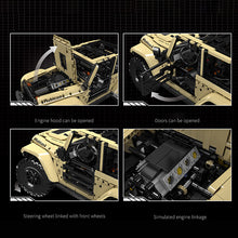 Lade das Bild in den Galerie-Viewer, Mould King 13184 - Off Road Geländewagen Jeep Wrangler - Neu - 3621 Teile - OVP - DE
