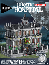 Lade das Bild in den Galerie-Viewer, Panlos 613002 - Arkham Asylum - Lunatic Hospital - Neu - 7499 Teile - OVP
