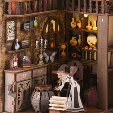 Lade das Bild in den Galerie-Viewer, Book Nook - 3D Miniaturhaus - DIY - BV02-006 -Magic Night inkl. Licht
