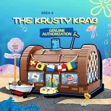 Lade das Bild in den Galerie-Viewer, AreaX AB0027 - SpongeBob Krusty Krab Burger - Neu - 2700 Teile - OVP
