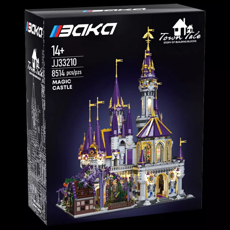 Baka 33210 - Magic Castle - Märchenschloss - Neu - 8510 Teile - OVP