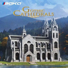 Lade das Bild in den Galerie-Viewer, Baka 33920 - Gothic Cathedral - Gotische Kathedrale - Neu - 4136 Teile - OVP
