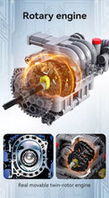 Lade das Bild in den Galerie-Viewer, Cada C61502 - Mazda RX-7 - RC + Motor - 1:8 - Neu - 3305 Teile - OVP
