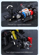 Lade das Bild in den Galerie-Viewer, Cada C61502 - Mazda RX-7 - RC + Motor - 1:8 - Neu - 3305 Teile - OVP

