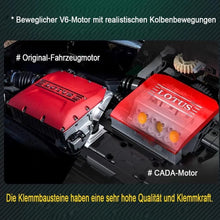Lade das Bild in den Galerie-Viewer, Cada C61511 - Lotus Exige Cup 430 - 1:8 - Neu - 3730 Teile - OVP

