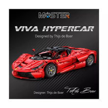 Lade das Bild in den Galerie-Viewer, Cada C61505 - Viva Hypercar - 1:8 - Neu - 4739 Teile - OVP
