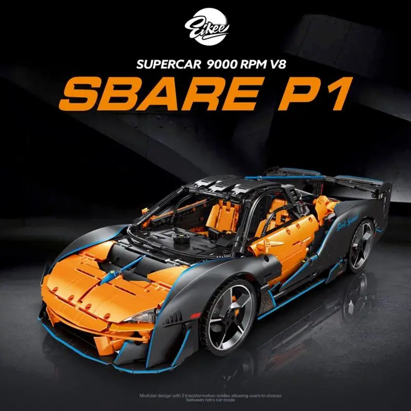 Eikee - Y18001 - McLaren Sapre P1 - Neu - 3862 Teile - OVP