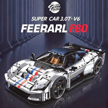 Lade das Bild in den Galerie-Viewer, Eikee - Y18004 - Super Sport Car F80 - Neu - 4703 Teile - OVP
