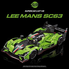 Lade das Bild in den Galerie-Viewer, Eikee - Y18081 - Supercar LeMans SC63 - Neu - 3371 Teile - OVP
