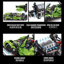 Lade das Bild in den Galerie-Viewer, Eikee - Y18081 - Supercar LeMans SC63 - Neu - 3371 Teile - OVP

