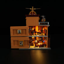 Lade das Bild in den Galerie-Viewer, Funwhole F9050 - Steampunk Flying Club m. Beleuchtung - Neu - 1858 Teile - OVP
