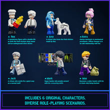 Lade das Bild in den Galerie-Viewer, Funwhole F9042 - Cyberpunk Apartment mit Beleuchtung - Neu - 2507 Teile - OVP
