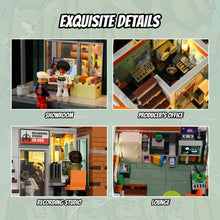 Lade das Bild in den Galerie-Viewer, Funwhole F9058 - Plattenladen - Record Store m. Beleuchtung - Neu - 1980 Teile - OVP
