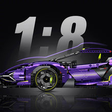 Lade das Bild in den Galerie-Viewer, Guly/Kbox - 10635 - Lamborghini Purple Bull - Neu - 3654 Teile - OVP
