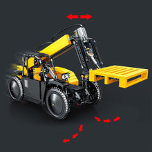 Lade das Bild in den Galerie-Viewer, Happy Build YC-22008 - Gabelstapler inkl. Motor und RC- Neu - 1458 Teile - OVP
