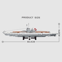 Lade das Bild in den Galerie-Viewer, HappyBuild / Pangu - PG-15001 - Submarine U-48 - Neu - 1035 Teile - OVP
