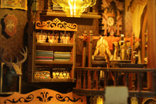 Lade das Bild in den Galerie-Viewer, Book Nook - 3D Miniaturhaus - DIY- BV02-009 - Royal Seamer inkl. Licht
