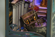 Lade das Bild in den Galerie-Viewer, Book Nook - 3D Miniaturhaus - DIY - BV02-010 - Riddle on the Seabed inkl. Licht
