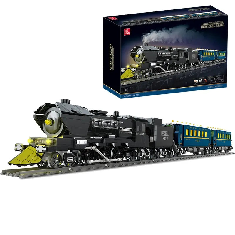 JieStar JJ9155 - Orient Express mit RC - Neu - 3691 Teile - OVP