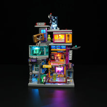 Lade das Bild in den Galerie-Viewer, Lumibricks L9095 - Cyberpunk Game Stack + Licht - Neu - 2580 Teile - OVP

